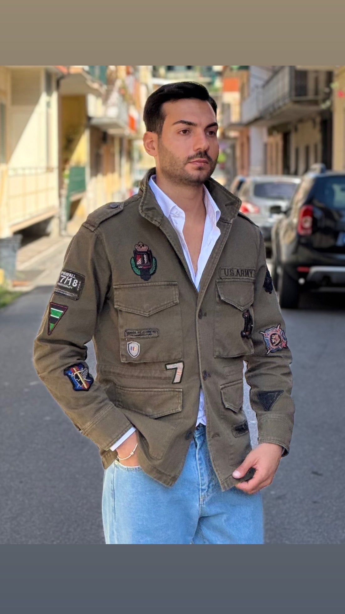 Jacket Premium Patchwork Armi