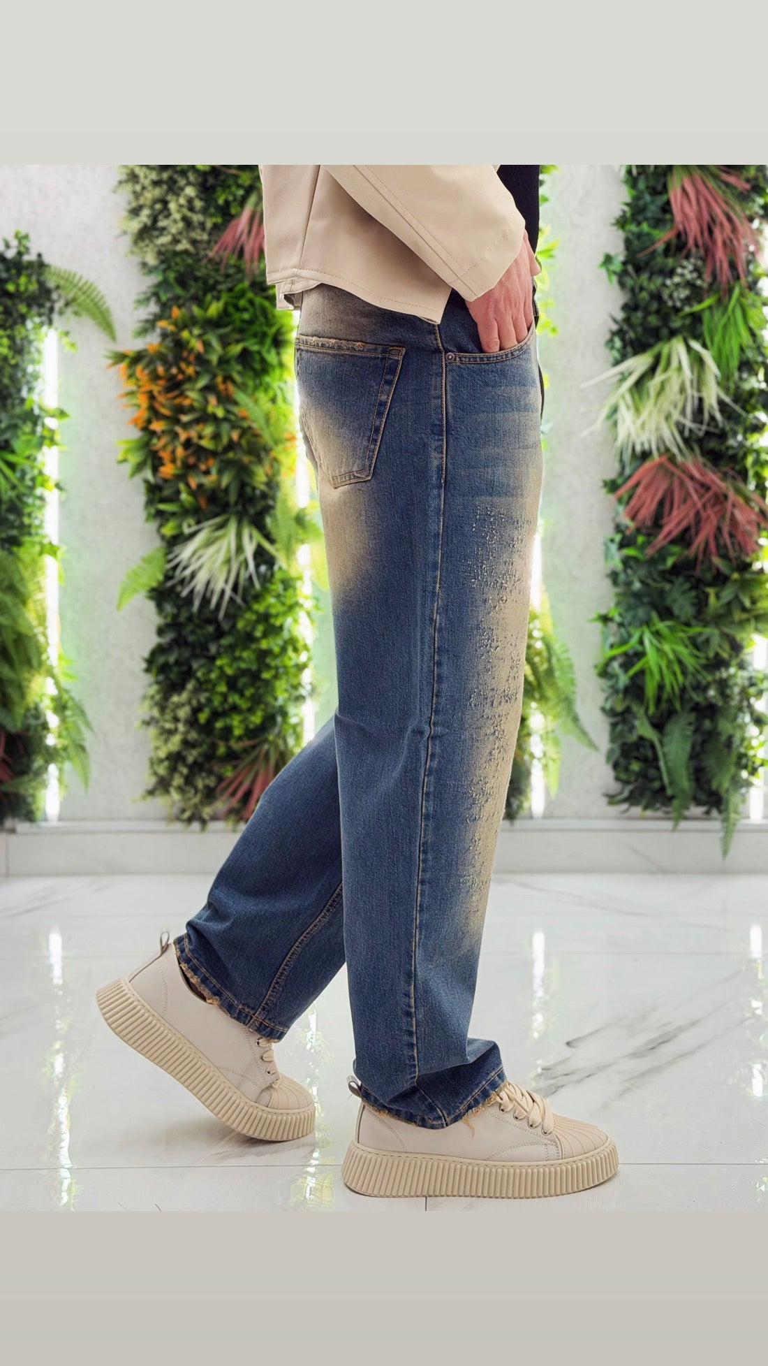 Jeans Partenope Fondo Largo*