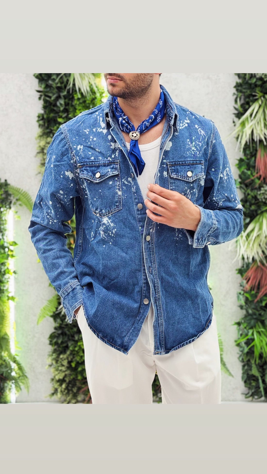 Jacket Denim Paint