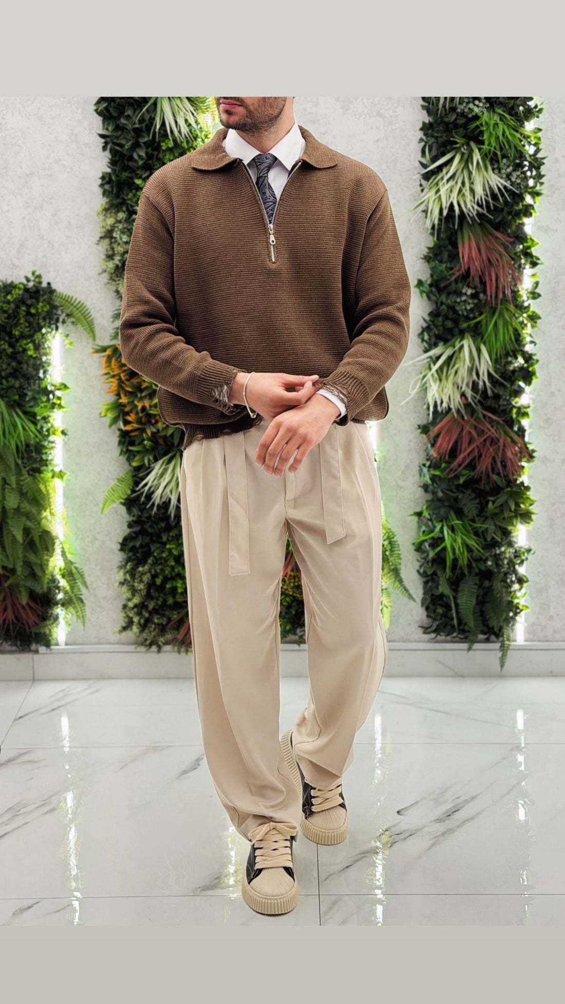 Polo Filo Cropped