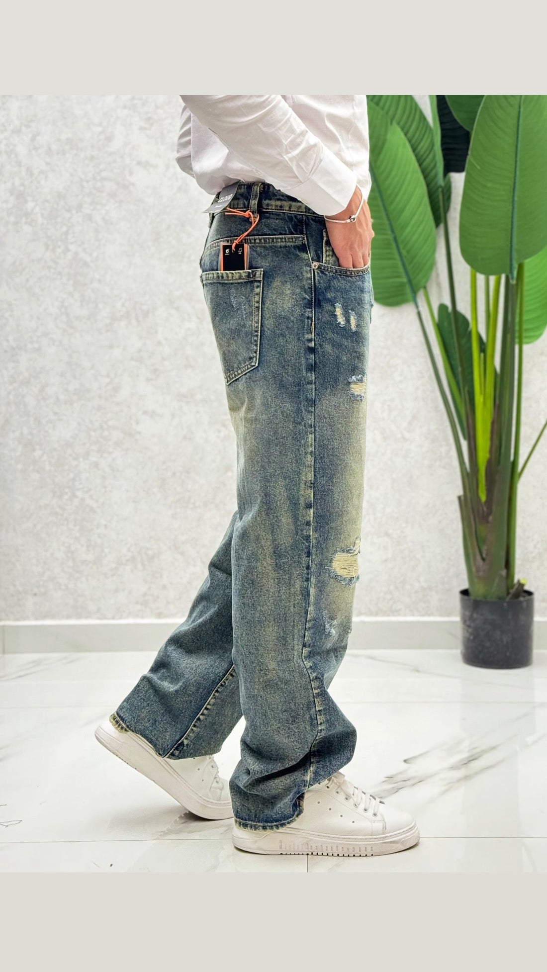 Jeans fondo largo Logitech
