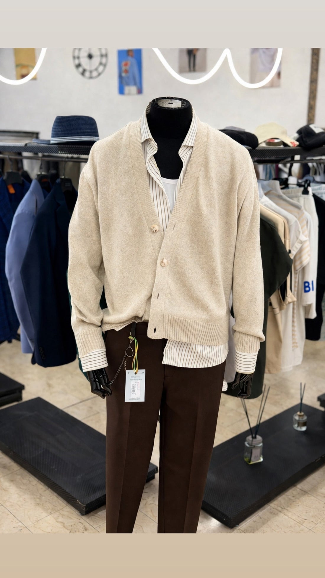 Cardigan Crop Lausanne
