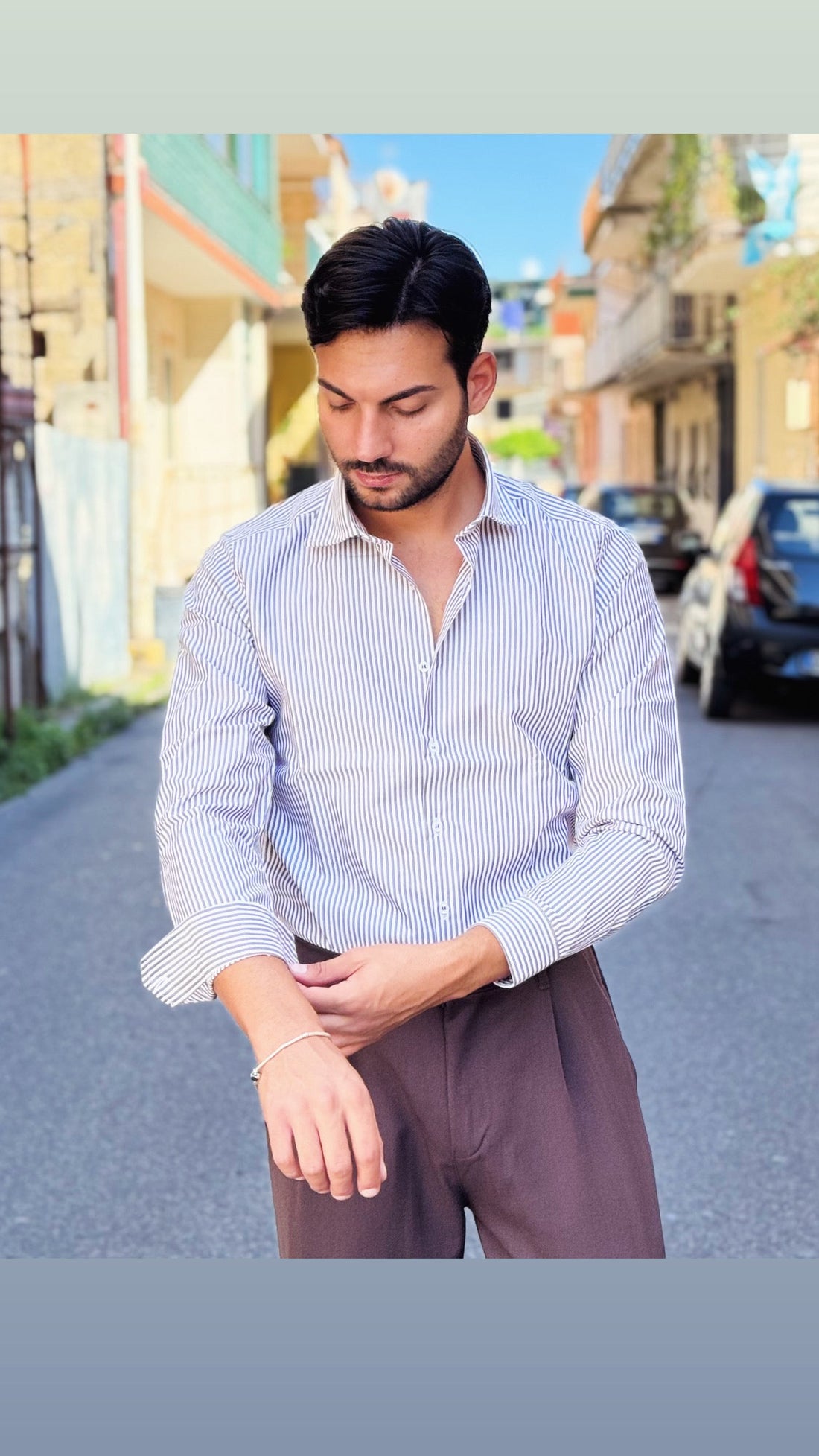 Camicia sartoriale Bastoncino