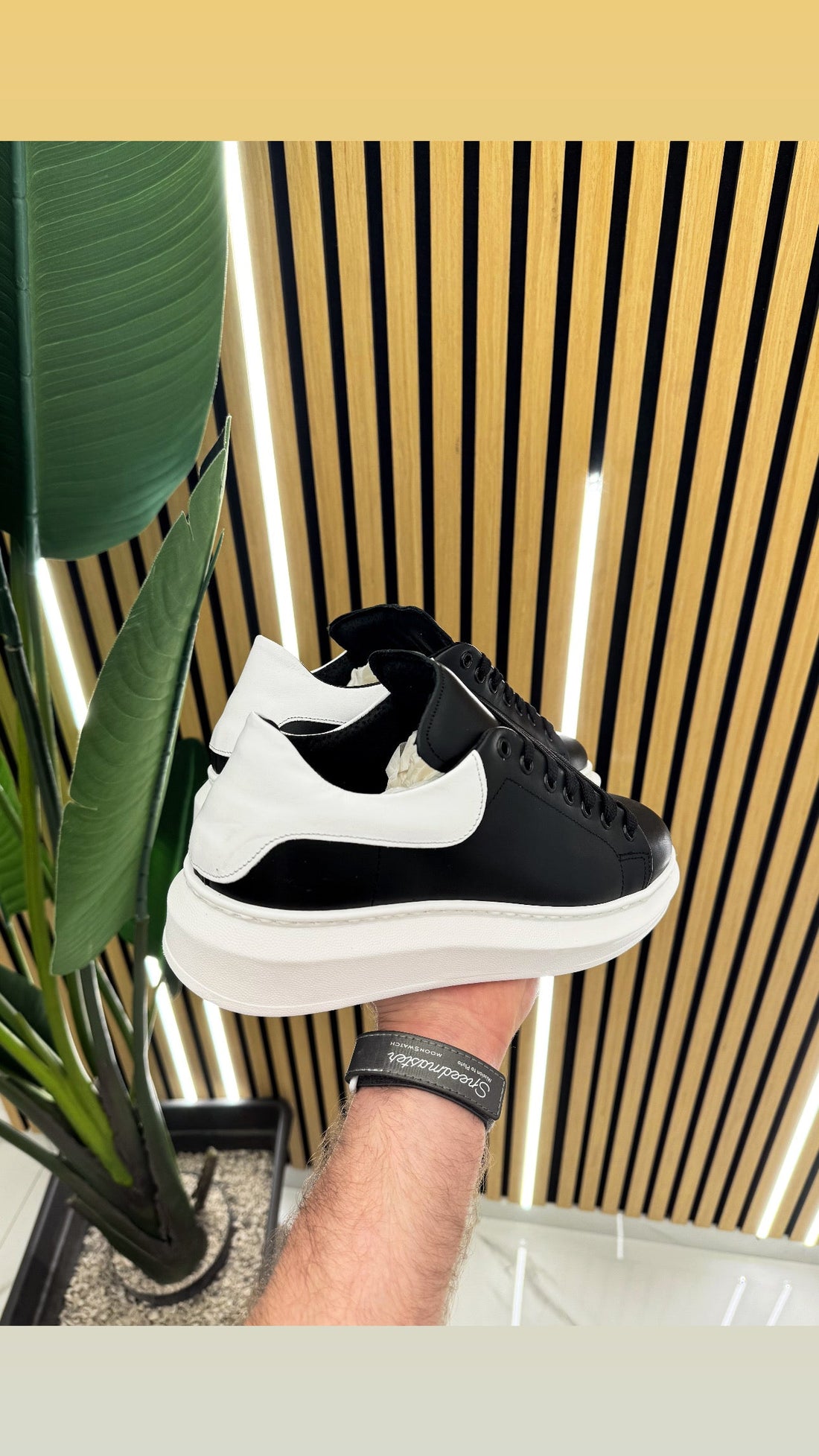 Scarpe Kevin + Nero/Bianco 🇮🇹