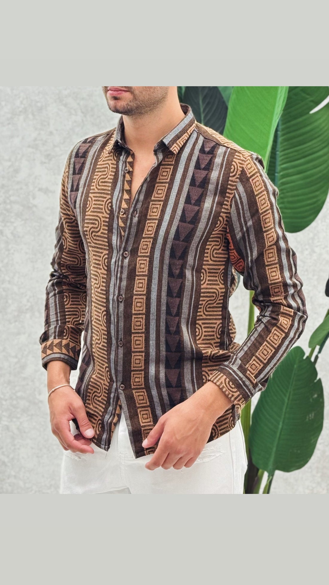 Camicia sartoriale Lime