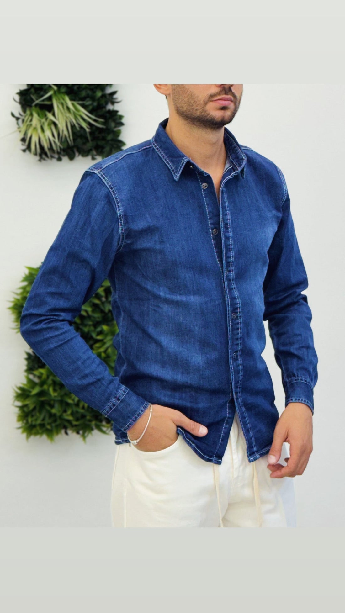 Camicia Denim Leonard