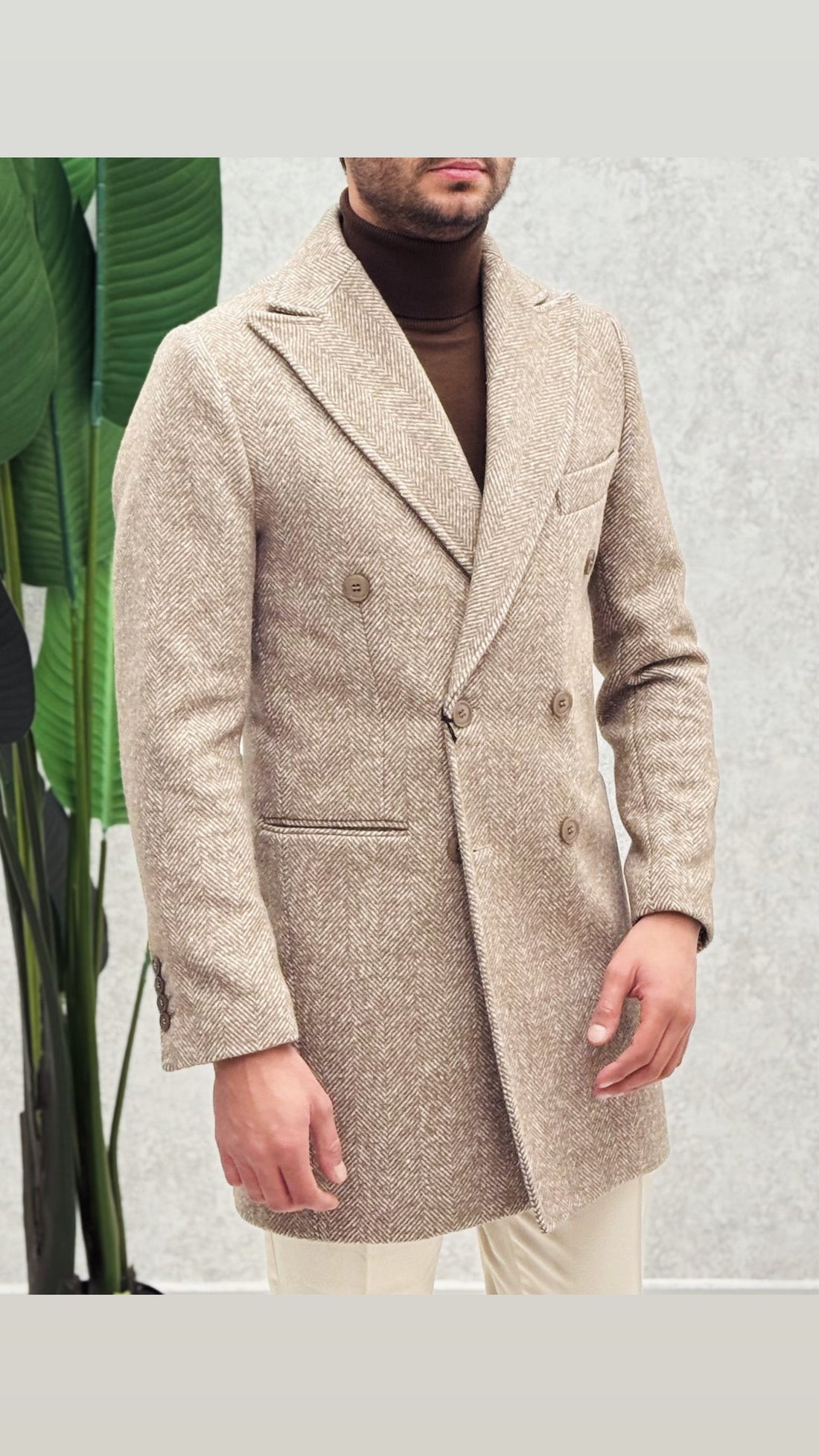 Cappotto Spigato Fantasia