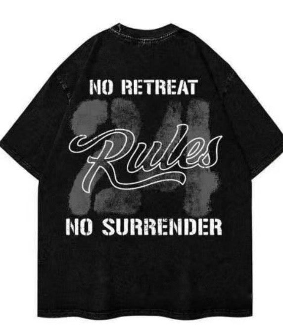 T-shirt No Retreat 24