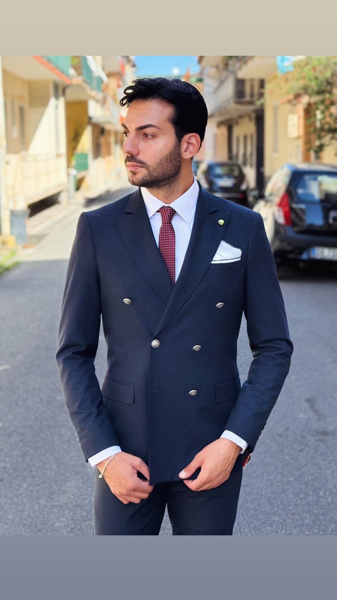 Abito Gessato Regata