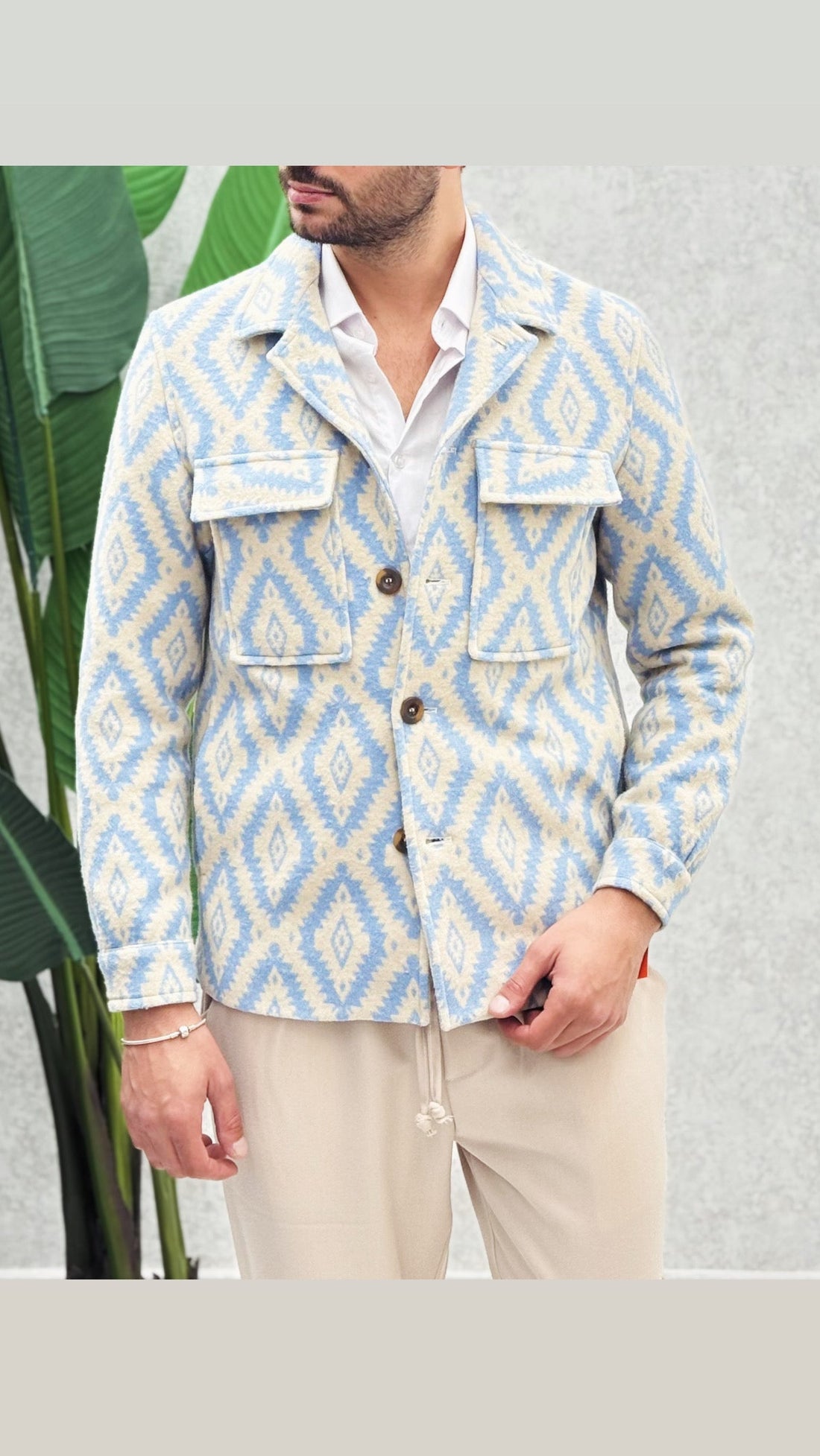Jacket Azzurro Nanthes