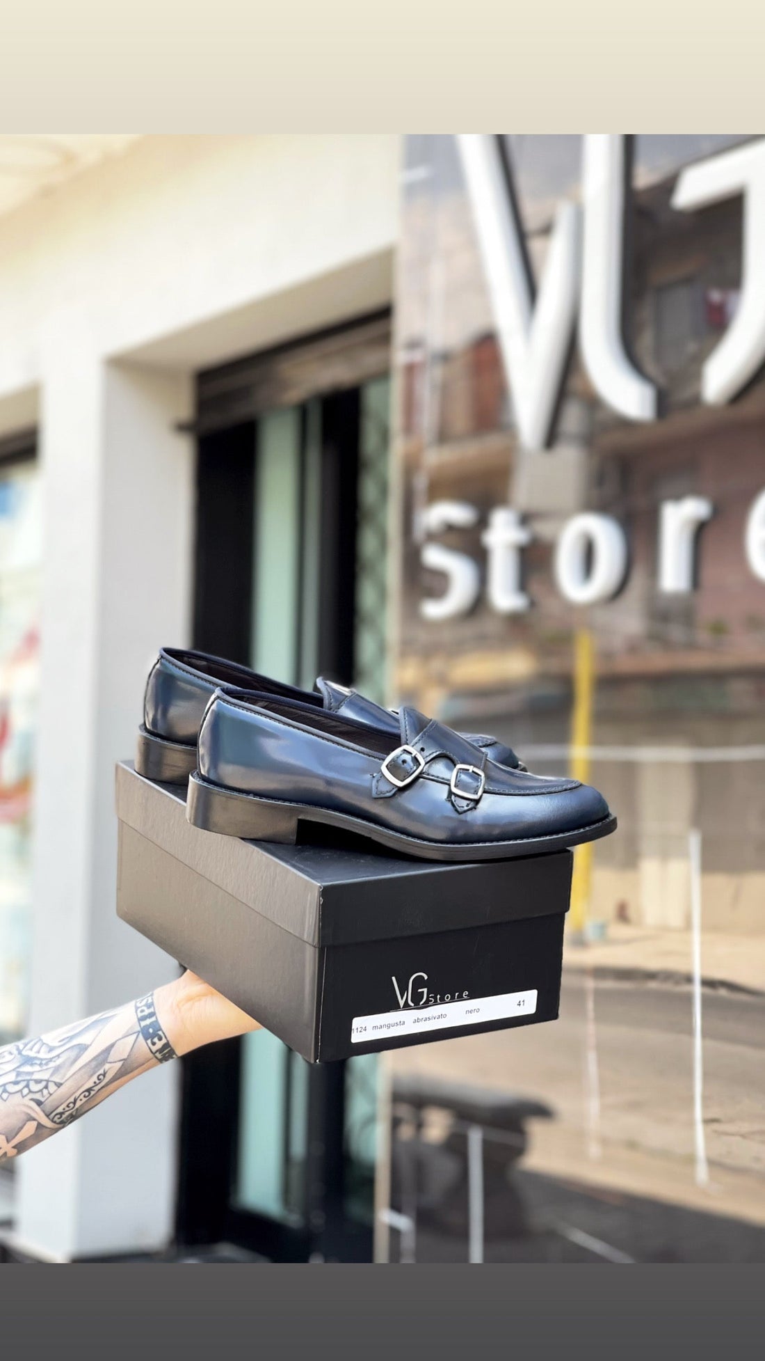 Scarpe Doppia Fibbia Sarracino